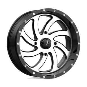 MSA Offroad Wheels – M36 SWITCH – Black – 18″x7″ 0mm – Summer Wheels – M36-018737